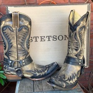 stetson outlaw biker boots